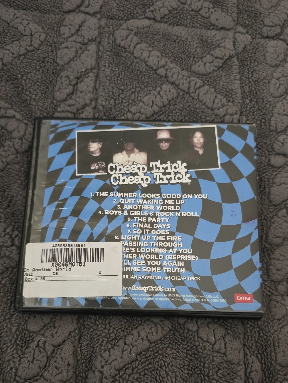 Cheap Trick CD In Another World - Picture 2 of 2